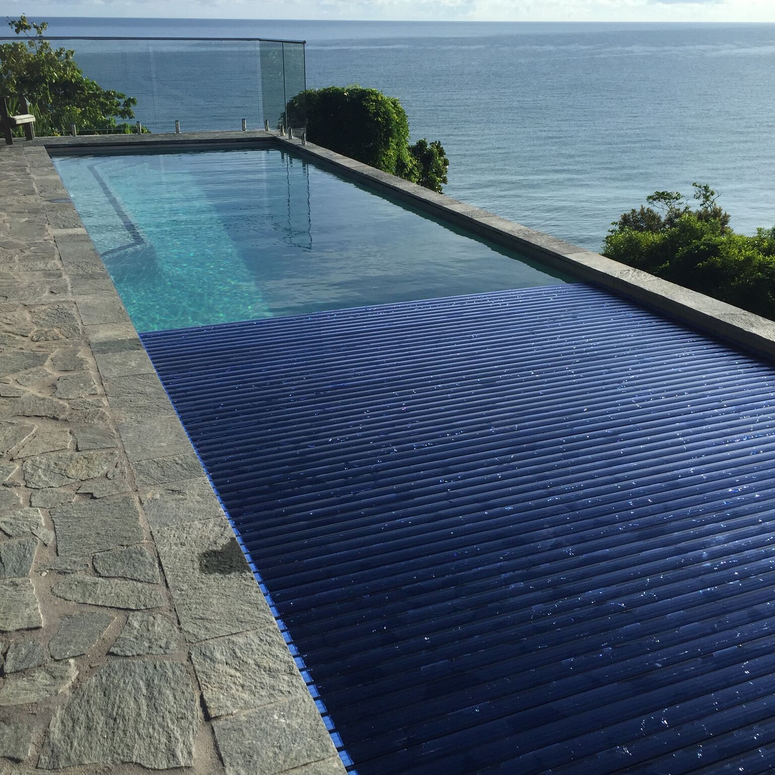 Remco Swimroll premium automatic pool blanket system Urban Oasis Pools